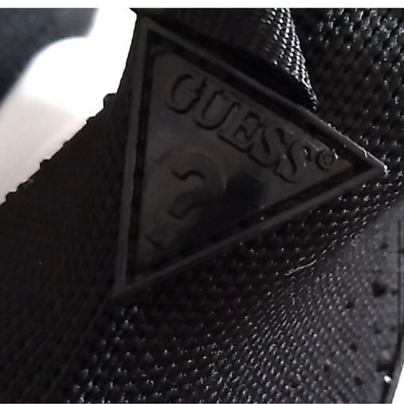 GUESS SOCK BLACK RHINESTONE SHOES - Picture 2 of 4